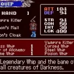 Castlevania - Aria of Sorrow - Julius Story Mode Hack