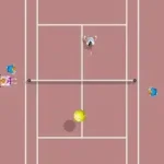 Center Court (World, 4 Players, prototype, MC-8123B)