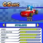 Classic Sonic over toad