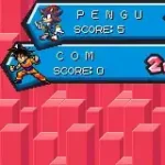 Goku SSGSS over Sonic