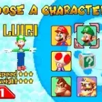 Luigi is hard T-posed and has no kart by Neweegee