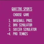 Quattro Sports (USA) (Unl)