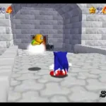 Smash Remix Sonic in Mario 64