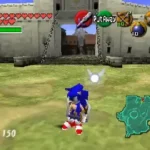 Sonic in Ocarina of Time