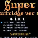 Super Cartridge Ver 8 - 4 in 1 (Asia) (Unl)