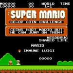 Super Mario Co-Op Coin Challenge 1.1 (Shared Lives)