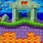 Super Mario in Sonic the Hedgehog 1